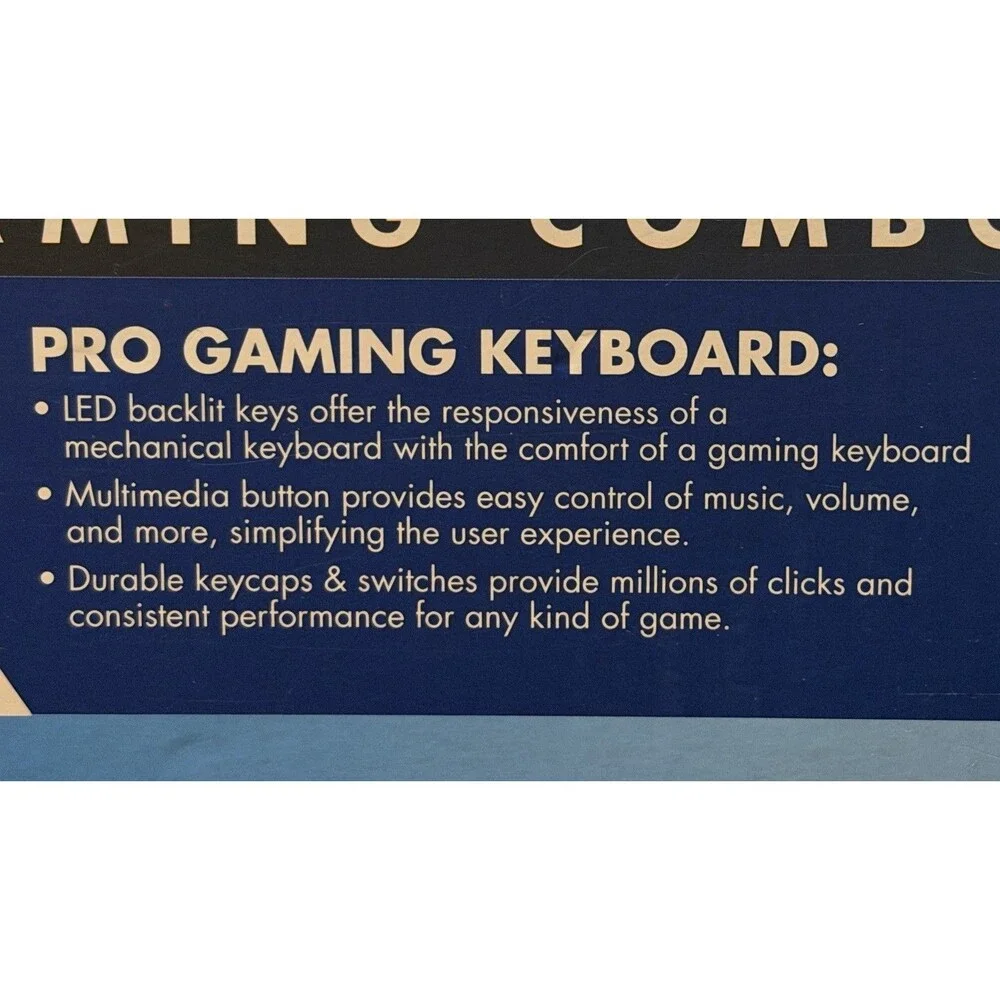 Sonic The Hedgehog Gaming Keyboard Mouse Headset Combo Set RGB Sakar New
